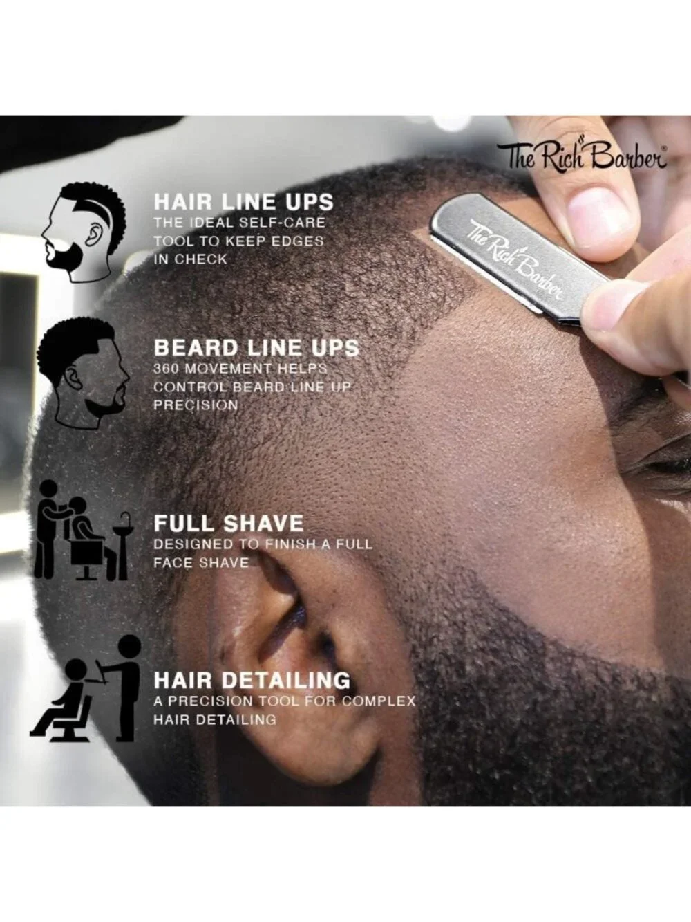 Single Edge Razor Blades for Straight Edge Shaving - 100 Pack, Smooth Precision